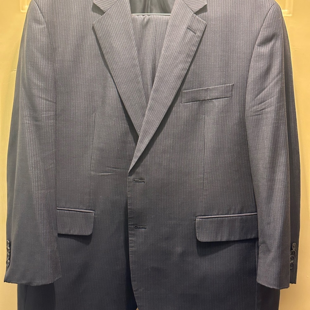 Ralph Lauren Gray Suit Classic Tailored Wool